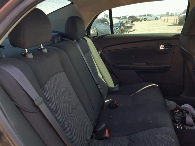 1G1ZC5EU8BF103313 - 2011 CHEVROLET MALIBU 1LT 黑色 照片 6