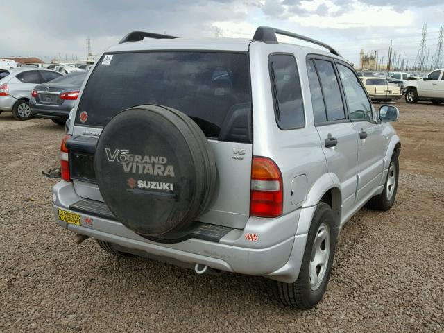 JS3TD62V124154033 - 2002 SUZUKI GRAND VITA SILVER photo 4