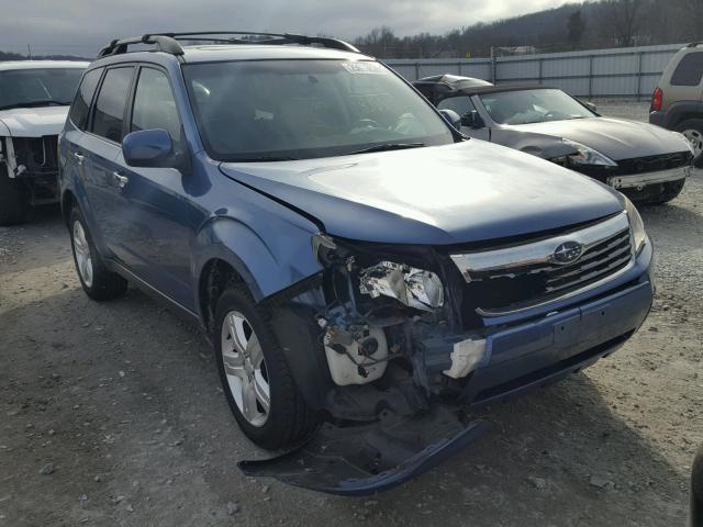 JF2SH63649H745404 - 2009 SUBARU FORESTER 2 BLUE photo 1