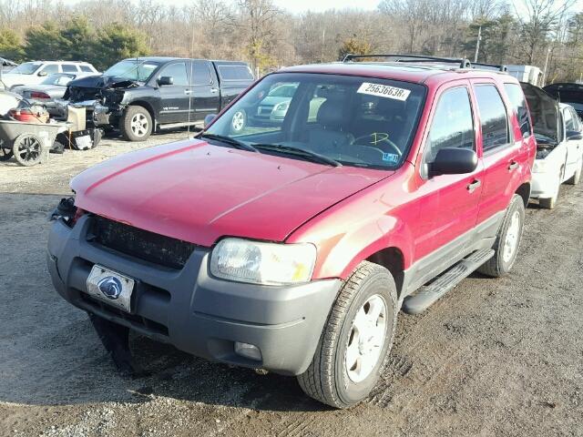 1FMCU93123KB01538 - 2003 FORD ESCAPE XLT RED photo 2