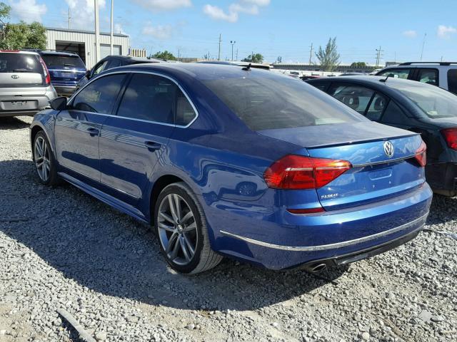 1VWAS7A34GC040264 - 2016 VOLKSWAGEN PASSAT S BLUE photo 3