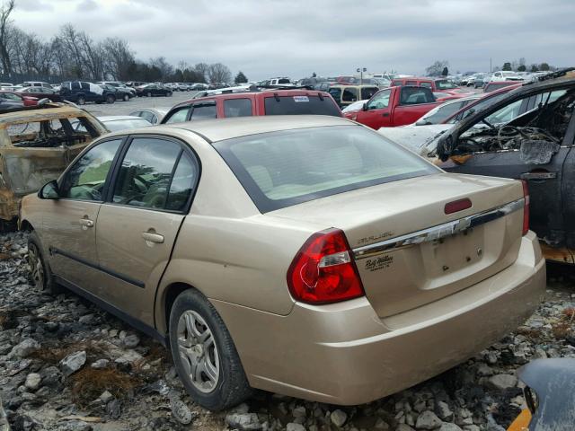 1G1ZS52F15F128325 - 2005 CHEVROLET MALIBU TAN photo 3