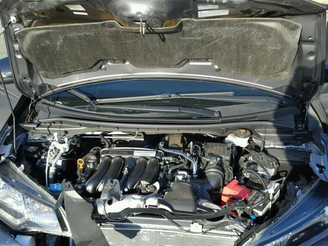 JHMGK5H56GS010700 - 2016 HONDA FIT LX Gris photo 7