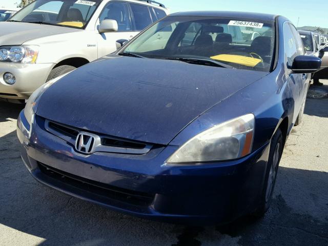 JHMCM56313C085495 - 2003 HONDA ACCORD LX BLUE photo 2