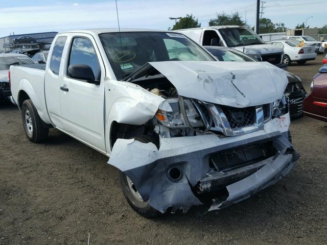 1N6BD0CT1EN712477 - 2014 NISSAN FRONTIER S WHITE photo 1