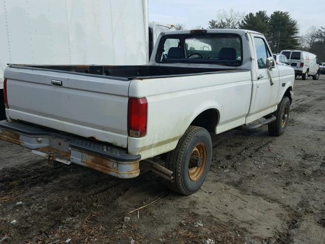 3FTHF26H4VMA11985 - 1997 FORD F250 WHITE photo 4