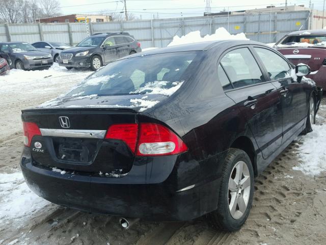 19XFA1F64BE041217 - 2011 HONDA CIVIC LX-S შავი ფოტო 4