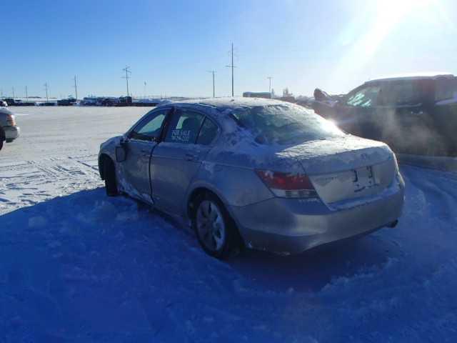 1HGCP26748A803846 - 2008 HONDA ACCORD EX SILVER photo 3