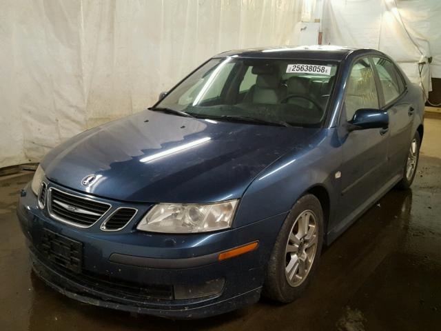 YS3FD49YX61110659 - 2006 SAAB 9-3 BASE BLUE photo 2