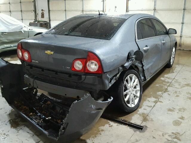 1G1ZK577X94189773 - 2009 CHEVROLET MALIBU LTZ GRAY photo 4