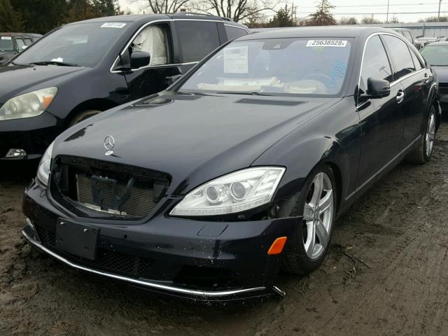 WDDNG8GBXAA332746 - 2010 MERCEDES-BENZ S 550 4MAT BLACK photo 2