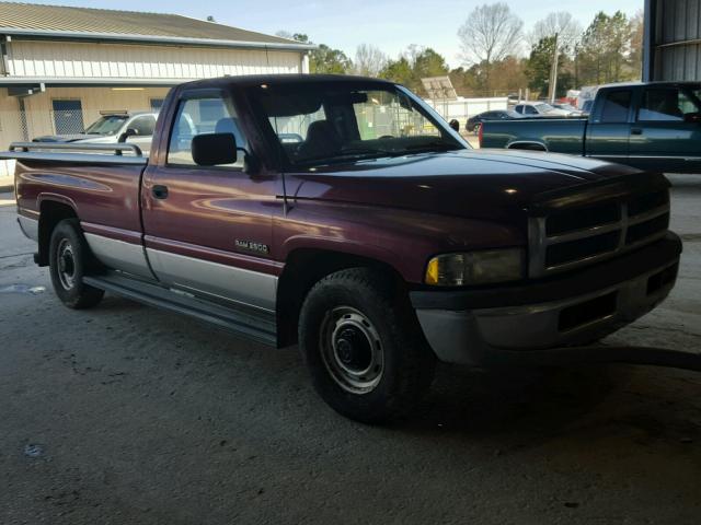 1B7KC26C2RS655419 - 1994 DODGE RAM 2500 RED photo 1