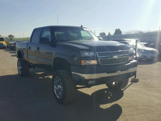 1GCHK23296F134887 - 2006 CHEVROLET SILVERADO BLACK photo 1