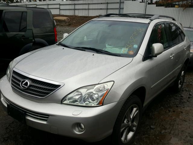 JTJHW31U672029583 - 2007 LEXUS RX 400H SILVER photo 2