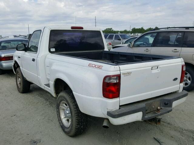 1FTYR10U84PA48361 - 2004 FORD RANGER WHITE photo 3