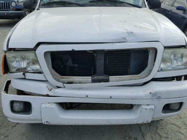 1FTYR10U84PA48361 - 2004 FORD RANGER WHITE photo 9