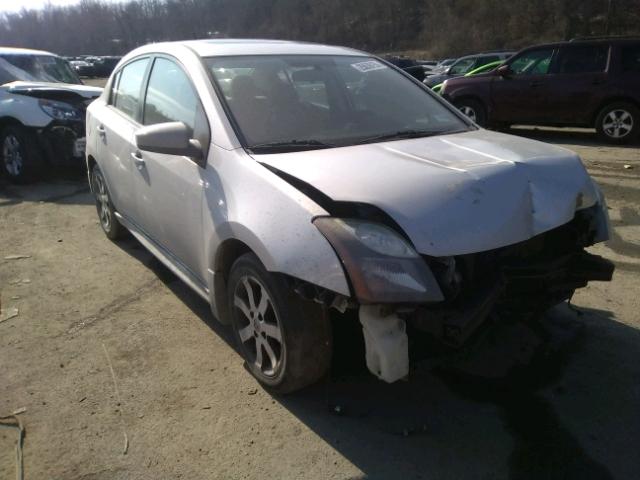 3N1AB6AP2CL783233 - 2012 NISSAN SENTRA 2.0 SILVER photo 1