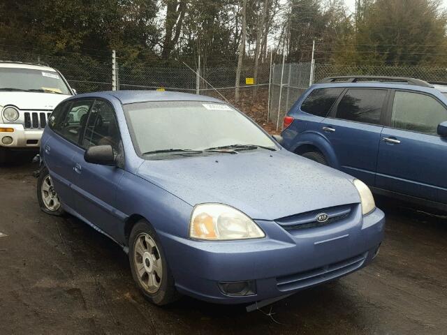 KNADC165136169024 - 2003 KIA RIO CINCO BLUE photo 1