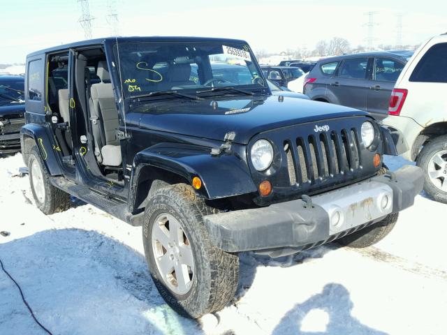 1J4BA5H15AL125716 - 2010 JEEP WRANGLER U BLACK photo 1