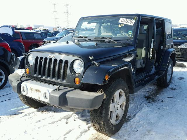 1J4BA5H15AL125716 - 2010 JEEP WRANGLER U BLACK photo 2