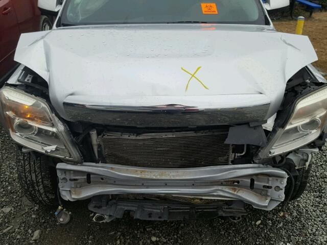 2CTALMEC9B6436866 - 2011 GMC TERRAIN SL SILVER photo 7