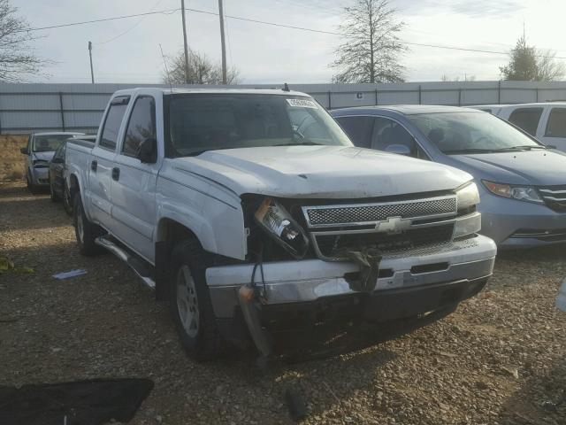 2GCEK13TX61163831 - 2006 CHEVROLET SILVERADO WHITE photo 1