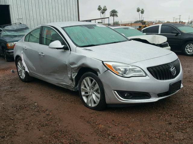 2G4GK5EX9G9148073 - 2016 BUICK REGAL SILVER photo 1