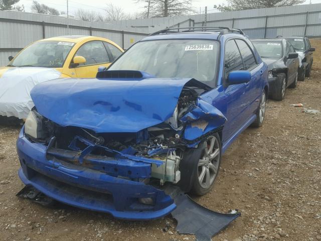 JF1GG79616G814240 - 2006 SUBARU IMPREZA WR BLUE photo 2