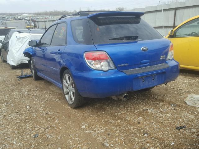 JF1GG79616G814240 - 2006 SUBARU IMPREZA WR BLUE photo 3