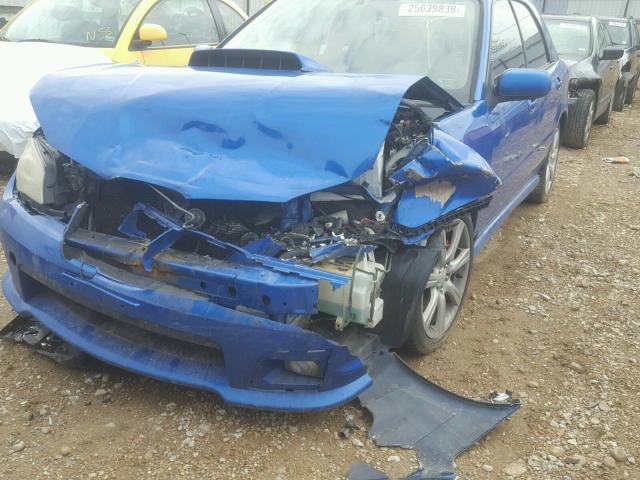 JF1GG79616G814240 - 2006 SUBARU IMPREZA WR BLUE photo 9