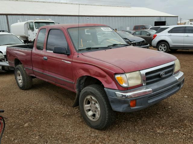 4TASN92N5WZ167042 - 1998 TOYOTA TACOMA XTR RED photo 1