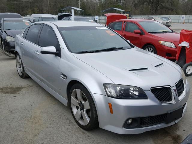 6G2EC57Y59L201403 - 2009 PONTIAC G8 GT SILVER photo 1