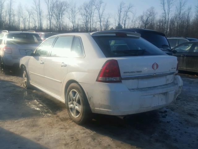 1G1ZT63836F121798 - 2006 CHEVROLET MALIBU MAX WHITE photo 3