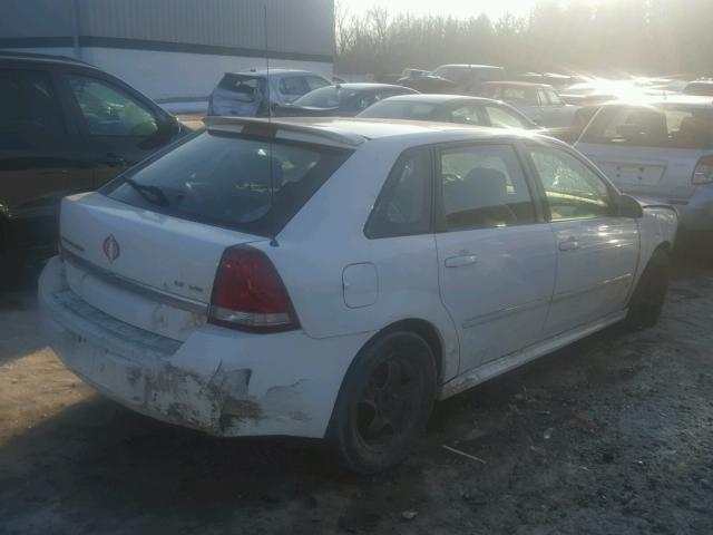 1G1ZT63836F121798 - 2006 CHEVROLET MALIBU MAX WHITE photo 4