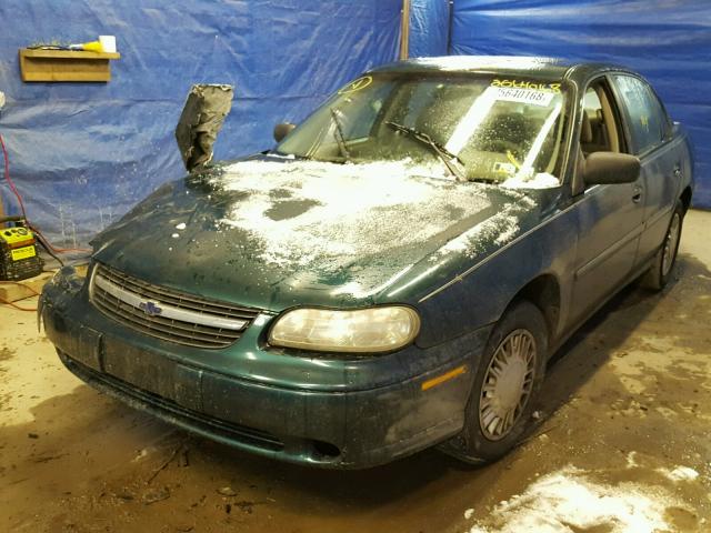 1G1ND52J316261904 - 2001 CHEVROLET MALIBU GREEN photo 2