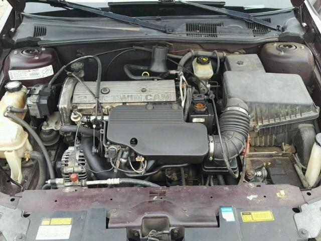 1G1ND52T6XY122915 - 1999 CHEVROLET MALIBU BURGUNDY photo 7