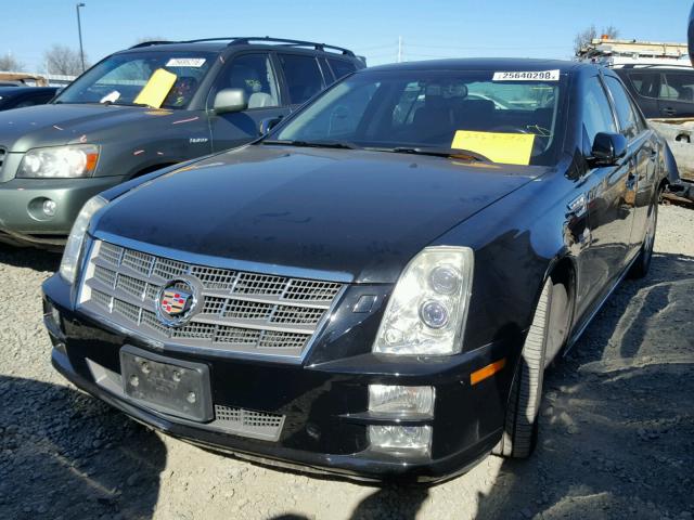 1G6DD67V380148653 - 2008 CADILLAC STS BLACK photo 2