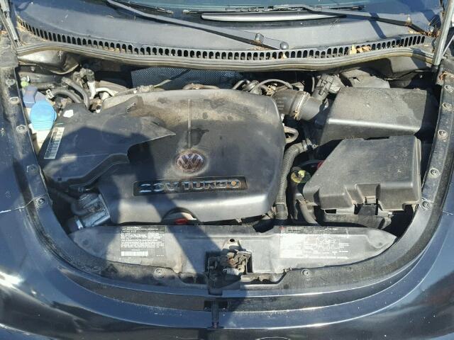 3VWCD21CX4M402226 - 2004 VOLKSWAGEN NEW BEETLE BLACK photo 7