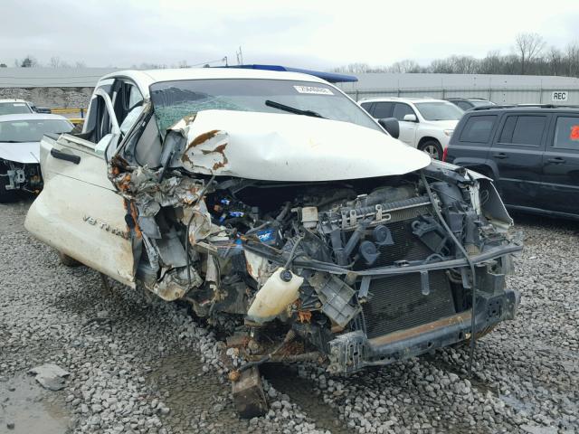 1N6BA0CH3DN312519 - 2013 NISSAN TITAN S WHITE photo 1