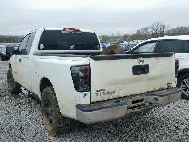 1N6BA0CH3DN312519 - 2013 NISSAN TITAN S WHITE photo 3