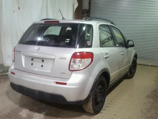 JS2YB5A34B6303548 - 2011 SUZUKI SX4 BASE GRAY photo 4