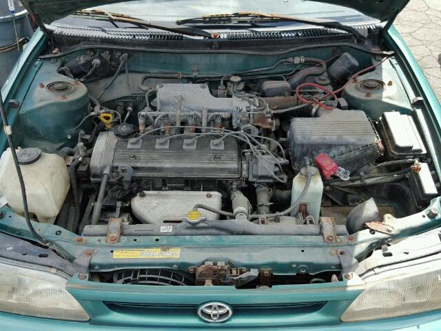 1NXBA02E0VZ562457 - 1997 TOYOTA COROLLA BA GREEN photo 7