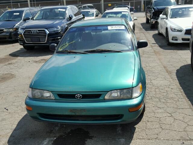 1NXBA02E0VZ562457 - 1997 TOYOTA COROLLA BA GREEN photo 9