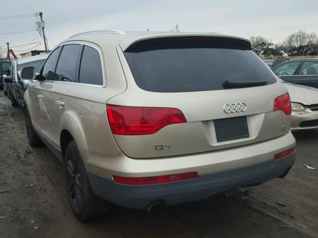 WA1AY74L49D019273 - 2009 AUDI Q7 3.6 QUA GOLD photo 3