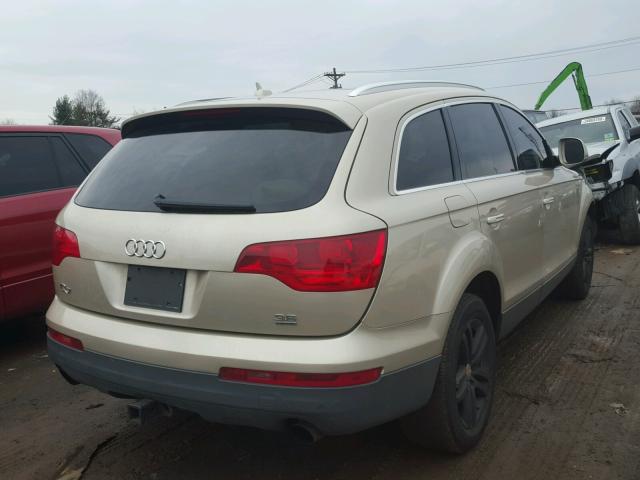 WA1AY74L49D019273 - 2009 AUDI Q7 3.6 QUA GOLD photo 4