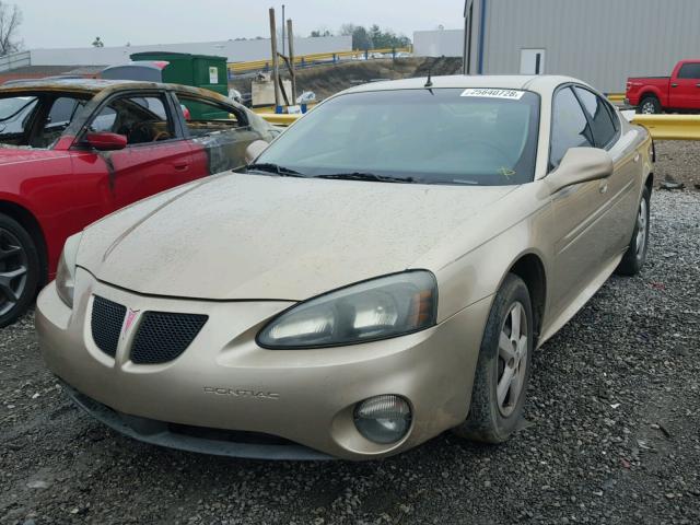 2G2WP522X51180511 - 2005 PONTIAC GRAND PRIX ოქროსფერი ფოტო 2