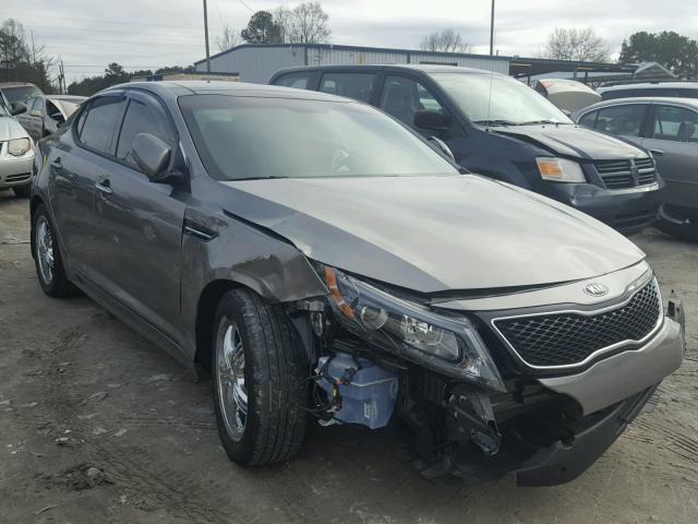 5XXGN4A72FG415590 - 2015 KIA OPTIMA EX GRAY photo 1