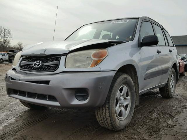 JTEHD20VX56026412 - 2005 TOYOTA RAV4 SILVER photo 2