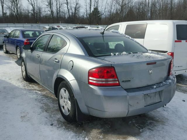 1B3LC46J38N288754 - 2008 DODGE AVENGER SE BLUE photo 3