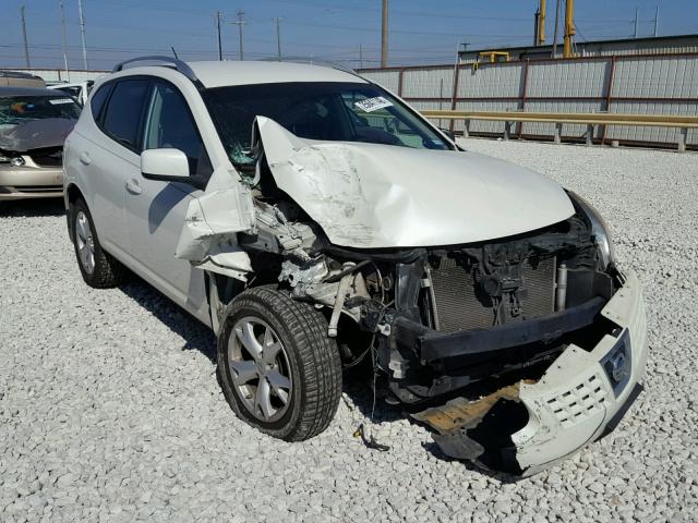 JN8AS58T29W324947 - 2009 NISSAN ROGUE S WHITE photo 1